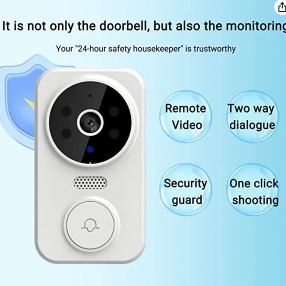 Smart Wireless Remote Video Doorbell Intelligent Visual Doorbell - Picture 7 of 7